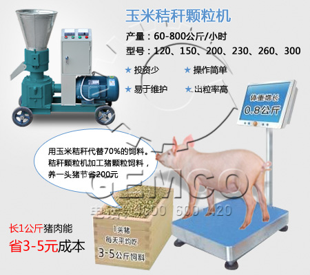 吉(jí)姆克專業生產豬飼料顆(kē)粒機 質量好 價格低 是養(yǎng)豬戶首先品牌