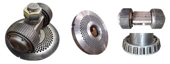 绿巨人草莓丝瓜秋葵榴莲在线平模飼料顆粒機易損件